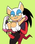  bat breast_fondling breasts clothing faceless_male female fondling gloves half-closed_eyes hand_behind_head hand_on_breast hi_res knuckles_the_echidna male male/female mammal miscon penis rouge_the_bat sex smile sonic_(series) standing thigh_sex wings 