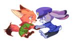  16:9 2016 achakura anthro canine child disney duo female fox judy_hopps lagomorph male mammal nick_wilde rabbit young zootopia 