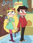  area_(artist) blush hand_holding marco_diaz star_butterfly star_vs_the_forces_of_evil tagme 