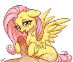  2017 blush cum cum_on_face cum_on_tongue cutie_mark duo equine faceless_male feathered_wings feathers female feral fluttershy_(mlp) friendship_is_magic hair humanoid_penis long_hair male male/female mammal my_little_pony pegasus penis pink_hair simple_background solo_focus sorcerushorserus tongue tongue_out white_background wings 