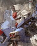  gundam joints maintenance_bay mecha mechabare no_humans park_jae-cheol robot robot_joints rx-78-2 science_fiction tagme vehicle_focus 