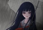  baibaibai_baiye enma_ai jigoku_shoujo seifuku signed umbrella 