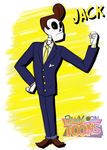  2017 animated_skeleton blu3danny bone clothing fan_character go!_go!_hypergrind jack_femur_(ggh) male necktie skeleton suit undead 