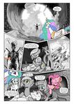  2017 anon blood blue_eyes bone comic crying cutie_mark deity dialogue digital_media_(artwork) dust earth_pony english_text equine eros eyes_closed feathered_wings feathers female feral fluttershy_(mlp) friendship_is_magic green_eyes greyscale hair hi_res horn horse hug human limestone_pie_(mlp) male mammal maud_pie_(mlp) monochrome multicolored_hair muscular muscular_male my_little_pony nude open_mouth pegasus pencils_(artist) pink_hair pinkie_pie_(mlp) pony princess_celestia_(mlp) skeleton sweat tears text tongue twilight_sparkle_(mlp) winged_unicorn wings 