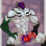 8_eyes abs after_masturbation alien alien_humanoid ben_10 biceps bodily_fluids cartoon_network crotch_tentacles dripping erection genital_fluids genitals highbreed humanoid male male/male male_humanoid multi_eye multicolored_body muscular muscular_humanoid muscular_male not_furry nude nude_humanoid nude_male ozadene penis precum precum_drip precum_pool red_eyes reinrassig_iii simple_background sitting solo tapering_penis tentacles unusual_anatomy unusual_eye_placement unusual_genitalia unusual_penis white_background white_body