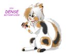  calico_cat cat feline feral mammal ponytail tagme 