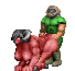  all_fours animated breasts demon doggystyle doom doom_guy female from_behind_position hdoom hdoomguy human humanoid male male/female mammal mike12 penetration pixel_(artwork)video_games sex video_games 