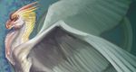  ambiguous_gender dragon feathered_wings feathers galidor-dragon white_feathers wings 