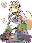  1boshi fox_mccloud ichiboshi49_k nintendo star_fox video_games wolf_o&#039;donnell 