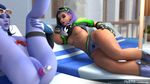  3d meltrib nail_polish nipples overwatch panties pussy sexy sombra_(overwatch) tagme widowmaker 