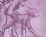  &lt;3 2017 all_fours blush canine cum digital_media_(artwork) doggystyle duo feline female feral from_behind_position fur liepard male male/female male_penetrating mammal mightyena nintendo open_mouth pok&eacute;mon purple_fur pussy_juice rymherdier sex simple_background video_games 