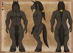  2016 5_fingers abs anatomically_correct anatomically_correct_penis animal_genitalia animal_penis anthro balls beard biceps biped black_balls black_hair black_horn black_nipples black_penis black_tail brown_background cloven_hooves color_swatch digital_media_(artwork) elbestia equine equine_penis eyebrows facial_hair front_view fur goatee grey_fur grey_hooves hair hair_ring hooves horn humanoid_hands inner_ear_fluff long_hair long_penis looking_at_viewer male mammal medial_ring model_sheet multiple_angles muscular muscular_male nipples nude pecs penis pepsi_(fa) rear_view red_eyes ricky_kugler serratus side_view signature simple_background snout solo standing tattoo textured_background unicorn unicorn_horn vein veiny_penis 