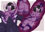2025 2_horns abstract_background absurd_res alessi_(purplealacran) ambiguous_gender ambiguous_pred anus areola artist_name bangs bite black_hair black_pubes black_tentacles bodily_fluids breasts butt demon demon_humanoid drooling duo feet_first female female/ambiguous female_humanoid female_penetrated female_prey fully_inside genitals grey_eyes hair heart_eyes heart_symbol hearts_around_head hi_res horn humanoid humanoid_genitalia humanoid_penetrated humanoid_pointy_ears humanoid_prey humanoid_pussy larger_pred looking_down looking_pleasured medium_breasts navel nipple_bite nipple_fetish nipple_play nipple_suck nipples nude nude_female nude_humanoid partially_inside penetration pink_tongue pointy_ears pubes purple_anus purple_areola purple_body purple_horn purple_nipples purple_pussy purple_skin purple_tail purple_tentacles purplealacran pussy raised_tail restrained restrained_by_tentacles saliva salvia_string sequence short_hair size_difference soft_vore spade_tail steam sucking tail tears teeth tentacle_around_arm tentacle_around_ear tentacle_around_neck tentacle_creature tentacle_in_pussy tentacle_mouth tentacle_penetration tentacles text tiefling tongue tongue_out vaginal vaginal_penetration vore wide_eyed willing_prey