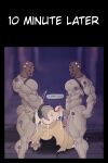 2:3 abdominal_bulge abs age_difference anal anal_penetration balls big_balls big_muscles big_nipples big_pecs big_penis blonde_hair blush bodily_fluids butt carrying_another carrying_partner cum cum_drip cum_in_ass cum_in_mouth cum_inflation cum_inside cum_on_balls cum_on_butt cum_on_chest cum_on_face cum_on_penis cum_while_penetrated deep_penetration demon dragon dripping english_text excessive_cum excessive_genital_fluids fellatio feral genital_fluids genitals group group_sex hair hi_res holding_partner huge_penis human human_on_humanoid human_penetrated humanoid humanoid_penetrating humanoid_penetrating_human inflation interspecies larger_humanoid larger_male leaking_cum male male/male male_penetrated male_penetrating male_penetrating_male mammal mask mask_only monster muscular mythological_creature mythological_scalie mythology navel nipples nude older_humanoid older_humanoid_younger_human older_male older_on_young oral oral_penetration orgasm pecs penetration penile penile_penetration penis penis_in_ass rabanochan scalie sex simultaneous_orgasms size_difference smaller_human smaller_male smaller_penetrated spitroast stand_and_carry_position standing standing_sex text threesome two_doms_one_sub voyeur wings younger_human younger_male younger_penetrated