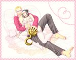  donquixote_doflamingo one_piece rule_63 sir_crocodile tagme 