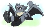 2025 anthro black_body black_pawpads black_scales blue_body blue_fur bottomwear claws clothed clothing dewclaw drackal feet foot_focus full_pad fur generation_4_pokemon hi_res horn hybrid kobold lost_in_chaos_scar male neck_tuft nintendo orange_eyes pawpads paws pokemon pokemon_(species) riolu scales scalie scaly_pawpads scruffkerfluff shorts shorts_only squirrel_(lost_in_chaos) squirrel_(razim) tail tail_spines tan_body tan_fur toe_claws topless tuft wings