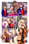 2025 animal_humanoid arcanine big_breasts bimbofication blonde_hair breast_growth breasts brown_hair comic dialogue digital_media_(artwork) duo english_text female gender_transformation generation_1_pokemon genie growth hair hand_in_pocket hand_on_breast heart_symbol hi_res human human_to_humanoid humanoid judgement6x male mammal mtf_transformation nintendo outside pink_eyes pockets pokemon pokemon_(species) smile species_transformation tail tail_growth text tongue tongue_out transformation