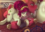 2025 69_position animal_genitalia animal_penis animal_pussy anus balls bed big_balls big_butt big_macintosh_(mlp) big_teats bodily_fluids butt cherry_jubilee_(mlp) crotch_breasts cunnilingus dripping duo equid equine equine_genitalia equine_penis equine_pussy female feral feral_on_feral friendship_is_magic furniture genital_fluids genitals hasbro hi_res horse licking lying male male/female mammal mature_female my_little_pony on_back oral penile penis penis_lick pillow pony precum precum_drip pussy pyroxtra red_body sex teats thick_thighs tongue vaginal