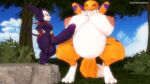 3d_(artwork) 3d_animation animated anthro balls bandai_namco belly big_balls big_belly big_breasts big_penis black_sclera bottom_heavy breasts canid canine digimon digimon_(species) digital_creature digital_media_(artwork) duo erection female fetal_movement fox genitals glans huge_balls huge_belly huge_breasts huge_penis hyper hyper_genitalia hyper_penis imp impmon leviantan581re male male/female mammal mature_female mayternity mayternity_2025 nipples penis pregnant pregnant_anthro pregnant_female renamon short_stack