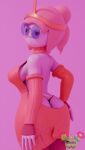 3d_(artwork) absurd_res adventure_time big_butt butt butt_crush butt_focus butt_smother candy cartoon_network dessert digital_media_(artwork) eclipse3d entrapment facesitting female food food_creature gummy_(food) gummy_creature hi_res humanoid living_candy macro male male/female omananimations princess_bubblegum sitting_on_another smothering