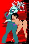  2girls ass black_hair breasts character_request multiple_girls samurai_jack tagme 