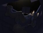4:3 canid canine crossed_legs dark floating food fox high_contrast mammal microgravity nintendo noodles space star_fox starscape studying vahnfox window zero_gravity