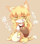 :3 animal_ears animalization blonde_hair blush commentary crying crying_with_eyes_open furry kirisame_marisa long_hair looking_at_viewer mushroom paws riza_dxun solo tail tears tiger tiger_ears tiger_stripes tiger_tail touhou translated very_long_hair vest wavy_hair whiskers wiping_tears yellow_eyes 