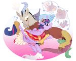  2016 anal anus classical_unicorn clothing clothing_lift cloven_hooves crown cum cutie_mark discord_(mlp) draconequus dress dress_lift duo equine female friendship_is_magic fur goatse_ebooks hair hooves horn interspecies male male/female mammal multicolored_hair my_little_pony oral panties penetration penis petticoat pussy raised_tail rimming sex side_view simple_background speech_bubble tongue tongue_out twilight_sparkle_(mlp) underwear vaginal vaginal_penetration winged_unicorn wings 