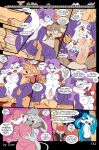 amandine_(dam) babs_bunny bovid buster_bunny canid canine caprine comic dam_(artist) domestic_cat emily_(dam) english_text ernestine_(dam) felid feline felis female fifi_la_fume fox gaelle_(dam) goat hi_res lagomorph leporid male mammal mephitid mouse murid murine parody rabbit rodent skunk text tiny_toon_adventures toons_on_a_train train vehicle warner_brothers