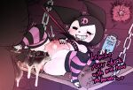 2025 5_fingers 5_toes anthro anthro_focus anthro_penetrated armwear balls belly_blush belly_hair big_penis black_clothing black_eyes black_fingernails black_headgear black_headwear black_hood black_nails black_tail black_text_outline black_toenails blush bodily_fluids body_blush body_hair brown_balls brown_body brown_penis brown_skin butt butt_blush chain clitoris clothing collar colored_nails cum cum_drip cum_dripping_from_penis cum_from_vagina cum_in_vagina cum_inflation cum_inside cum_on_balls cum_on_own_balls cum_on_own_penis cum_on_penis cum_on_self demon digital_media_(artwork) dripping duo elbow_gloves english_text erection eyelashes faceless_character faceless_human faceless_male feet female female_anthro female_focus female_on_human female_penetrated fertility_pills fingerless_gloves fingernails fingers foot_fetish foot_on_penis foot_play from_front_position fur genital_fluids genitals glistening glistening_balls glistening_genitalia glistening_penis glistening_tail gloves hand_on_belly hand_on_own_belly handwear headgear headwear heart_after_text hi_res holding_object human human_on_anthro human_penetrating human_penetrating_anthro human_penetrating_female humanoid_feet humanoid_genitalia humanoid_hands humanoid_penis humanoid_vulva impregnation inflation interspecies kuromi lagomorph larger_human larger_male leash leash_pull leashed_collar legwear leporid lying male male/female male_human male_on_anthro male_penetrating male_penetrating_anthro male_penetrating_female mammal meweeze multicolored_armwear multicolored_clothing multicolored_elbow_gloves multicolored_fingerless_gloves multicolored_gloves multicolored_handwear multicolored_legwear multicolored_stockings nails narrowed_eyes navel on_back on_ground onegai_my_melody overweight overweight_human overweight_male ovum pattern_clothing pattern_legwear pattern_stockings penetration penis pink_blush pink_clitoris pink_heart pink_nose pink_text pink_vulva plantigrade print_hood rabbit red_collar red_leash round_nose sanrio sex size_difference skull_print smaller_anthro smaller_female smaller_penetrated smug_expression smug_eyes smug_face smug_grin solo_focus spade_tail sperm_cell spread_legs spreading standing stockings striped_clothing striped_legwear striped_stockings stripes tail tail_wraps tears teeth text text_on_clothing text_on_topwear toenails toes topwear two_tone_armwear two_tone_clothing two_tone_elbow_gloves two_tone_fingerless_gloves two_tone_gloves two_tone_handwear two_tone_legwear two_tone_stockings vaginal_fluid_string vaginal_fluids vaginal_fluids_on_penis vein veiny_penis vulva_blush white_body white_butt white_fur wraps