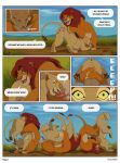 animal_genitalia animal_penis anus balls border comic dialogue disney english_text felid feline_genitalia feline_penis fellatio female feral genitals hi_res lion male male/female mammal nala_(the_lion_king) oral pantherine penile penile_spines penis radixpanther reallynxgirl sex simba_(the_lion_king) text the_lion_king vulva white_border