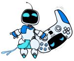 abdominal_bulge anal anal_penetration antenna_wire antennae_(anatomy) astro_(astro_bot) astro_bot_(series) balls blue_body blue_cum blue_eyes blue_penis bodily_fluids colored_cum controller controller_in_ass cum cumshot ejaculation electronics erection game_controller genital_fluids genitals hi_res machine male mouthless multicolored_body noseless not_furry object_in_ass orgasm penetration penis playstation playstation_controller ps5_controller robot scab_nsfw screen screen_face simple_background solo sony_corporation sony_interactive_entertainment thick_thighs two_tone_body unusual_bodily_fluids unusual_cum unusual_genital_fluids vibrating vibrating_controller white_background white_body