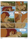animal_genitalia animal_penis bite comic dialogue disney english_text felid feline_genitalia feline_penis female feral genitals hi_res lion male male/female mammal nala_(the_lion_king) neck_bite pantherine penetration penile penile_spines penis radixpanther reallynxgirl sex simba_(the_lion_king) text the_lion_king vaginal vaginal_penetration