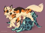 absurd_res after_anal after_sex all_fours animal_genitalia animal_penis anthro anthro_on_feral arcanine ass_to_ass balls belly bestiality blush bodily_fluids butt canid canine canine_genitalia canine_penis claws cum cum_in_ass cum_inside digitigrade dragon duo erection feral finger_claws generation_1_pokemon genital_fluids genitals hi_res interspecies knot knotted_penis knotting leaking_cum looking_pleasured male male/male male_on_feral mammal minty_(mintyderg) mintyderg mythological_creature mythological_scalie mythology nintendo overweight overweight_male penile penis pokemon pokemon_(species) pull_out quadruped rethex reverse_doggystyle scalie sex sheath size_difference toe_claws