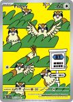  animal_focus artist_name bananajerky bird card_(medium) character_name closed_mouth company_name copyright_name copyright_notice english_text flat_color grass no_humans official_art open_mouth pidgey pokemon pokemon_(creature) pokemon_card pokemon_focus pokemon_tcg sign third-party_source trading_card 