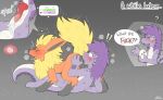 accident anal animal_genitalia animal_penis anthro black_tongue bodily_fluids canine_genitalia canine_penis claws cum cumming_outside cutaway duo eeveelution egg ejaculation female female_rimming_male feral flareon fluffy fluffy_chest fluffy_tail fyre gameplay_mechanics generation_1_pokemon genital_fluids genitals graedius_(artist) green_eyes grumpy gui hair hands-free health_bar impregnation knot knotted_penis lizard male male/female male_rimmed markings nintendo oral orgasm orgasm_face penis pokemon pokemon_(species) purple_body purple_hair reptile rimming rimming_male scale_markings scales scalie scutes sex short_stack sperm_cell surprised_face tail tongue vein veiny_penis vulva zullie_(graedius)