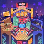 2025 absurd_res artist_name billboard board_game building checkered checkered_floor deltarune digital_drawing_(artwork) digital_media_(artwork) drum drum_set english_description english_text fountain hi_res mario_party mettaton movie_set musical_instrument percussion_instrument planetmakebelieve ralsei spamton_g._spamton stage stage_lights tenna_(deltarune) text undertale undertale_(series) zero_pictured