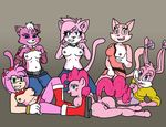  aeris_(vg_cats) amy_rose babs_bunny big_breasts breasts cat crossover damnpinkcat_(artist) feline friendship_is_magic fur harem katt_monroe mammal mostly_clothed my_little_pony nintendo nude pink_fur pinkie_pie_(mlp) pussy shima_luan simple_background sonic_(series) star_fox super_planet_dolan tiny_toon_adventures vg_cats video_games warner_brothers 