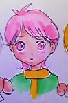  akazukin_chacha head open_eyes pink_hair popy 