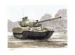  commentary_request dated ground_vehicle gun horikou machine_gun military military_vehicle motor_vehicle no_humans original signature soviet_union t-72 tank tank_focus traditional_media watercolor_(medium) weapon 