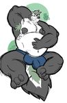  absurd_res belly biceps hi_res male male/male muscular nipples slate_(character) tutexl_(artist) 