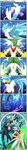  absurd_res blue_hair breasts female green_hair hair hi_res humanoid mega_evolution mega_gardevoir mega_stone nintendo pok&eacute;mon red_eyes rilexlenov_(artist) shiny_pok&eacute;mon transformation video_games 