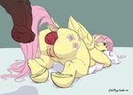  2017 absurd_res anal_prolapse animal_genitalia animal_penis anthro anthrofied anus blush breasts butt cutie_mark disembodied_penis dock duo equine equine_penis etchpony feathered_wings feathers female fluttershy_(mlp) friendship_is_magic hair half-erect hi_res hooves male male/female mammal my_little_pony nude open_mouth pegasus penis pink_hair prolapse pussy solo_focus vein wings 