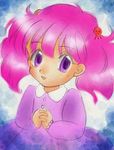  akazukin_chacha head nami(marin&#039;s_sister) open_eyes pink_hair 