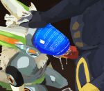 3ds_(mothaala) andromorph animal_genitalia animal_penis black_body bluescreen bodily_fluids cum cum_drip cum_in_mouth cum_inside cum_on_ground dripping duo eeveelution generation_2_pokemon genital_fluids genitals grabbing_head gynomorph hi_res intersex intersex/intersex kneeling licking machine mothaala nintendo oral oral_penetration penetration penile penile_spines penis penis_lick pokemon pokemon_(species) protogen sex tongue ubey_(mothaala) umbreon