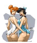  betty_rubble callmepo hanna_barbera the_flintstones wilma_flintstone 