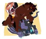  animal_genitalia animal_penis anthro arm_scar black_eyes blue_horn bodily_fluids brown_body chest_scar claws countershading cum cum_in_own_slit cum_in_self cum_in_slit cum_inside cum_on_penis dipstick_horn draft_horse dragon duo ear_piercing equid equine equine_genitalia equine_penis eye_contact footprint furgonomics furry-specific_piercing genital_fluids genitals green_sclera hi_res horn horse humanoid_genitalia humanoid_penis internal internal_slit leg_scar lidded_eyes looking_at_another lunathal lying male male/male mammal markings membrane_(anatomy) mottled mottled_genitalia mottled_penis multicolored_horn mythological_creature mythological_scalie mythology narrowed_eyebrows nude on_back open_mouth outline pawprint pawprint_(marking) penetration penile penile_penetration penis penis_in_slit piercing piledriver_position pompadour purple_body purple_countershading purple_membrane rough_sex scalie scar sex slit_penetration slit_play smutzkii tail tail_grab toe_claws white_outline wing_claws wing_piercing wings 