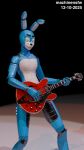  3d_(artwork) animatronic anthro blender_(artwork) blender_cycles bonnie_(fnaf) digital_media_(artwork) five_nights_at_freddy's guitar hi_res lagomorph leporid machine machinensfw male mammal musical_instrument playing_guitar playing_music plucked_string_instrument portrait rabbit robot scottgames simple_background solo stage_lights standing string_instrument 
