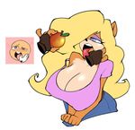  &lt;3 &lt;3_eyes anthro bandicoot big_breasts bigdad breasts clothed clothing crash_bandicoot_(series) disembodied_hand female finger_in_mouth huge_breasts mammal marsupial nipple_bulge solo_focus tawna_bandicoot tongue tongue_out video_games 