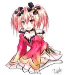  1girl alyn_(fairy_fencer_f) female looking_at_viewer niche-tan pink_eyes pink_hair solo 